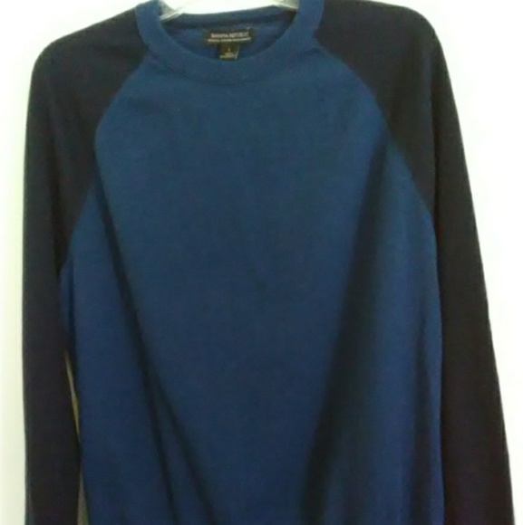 MEN'S BANANA REPUBLIC LONG SLEEVE SHIRT SIZE LARGE - Picture 1 of 3